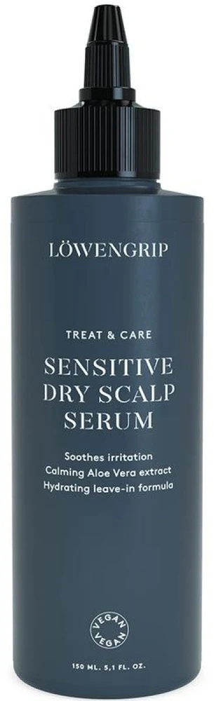 Löwengrip Treat & Care Dry Scalp Serum serumas sausiems plaukams, 150 ml