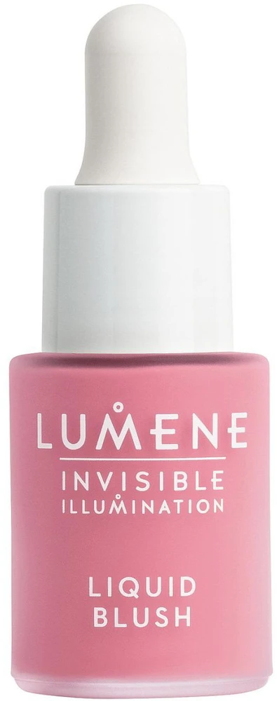 Lumene Invisible Illumination Liquid Blush skysti skaistalai, atspalvis: Frosty Petal, 15 ml