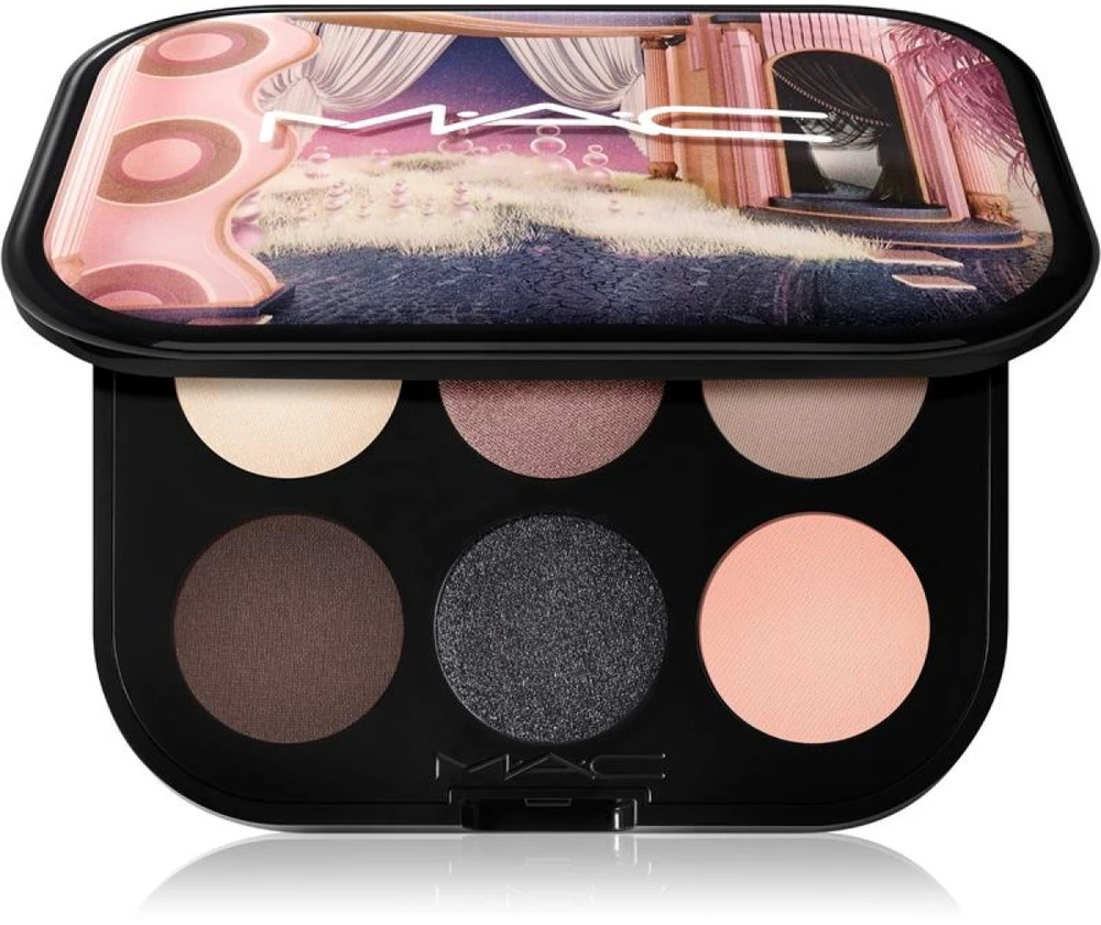 MAC Cosmetics Connect In Colour Akių šešėliai Palette 6 shades akių šešėlių paletė, atspalvis: Encrypted Kryptonite, 6.25 g
