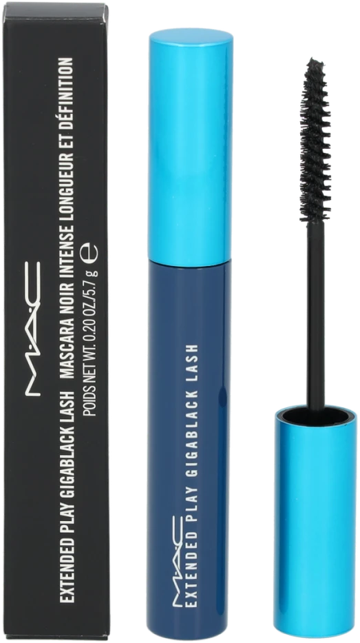 MAC Extended Play Gigablack Lash blakstienų tušas, 5.7 g