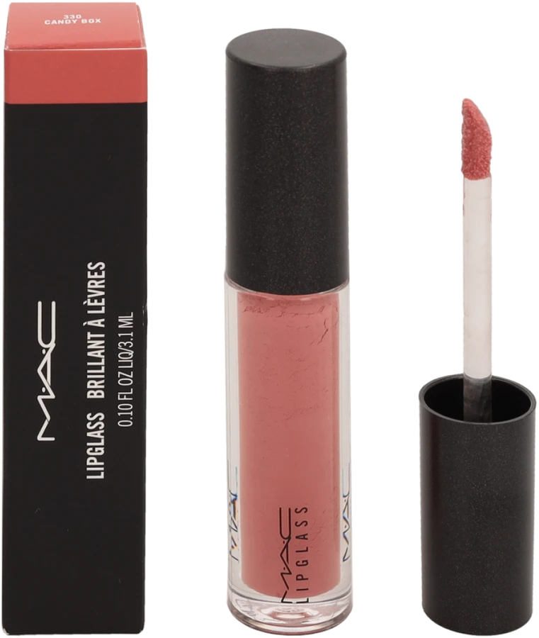 MAC Lipglass Lūpų blizgis #330 Candy Box, 3.1 ml