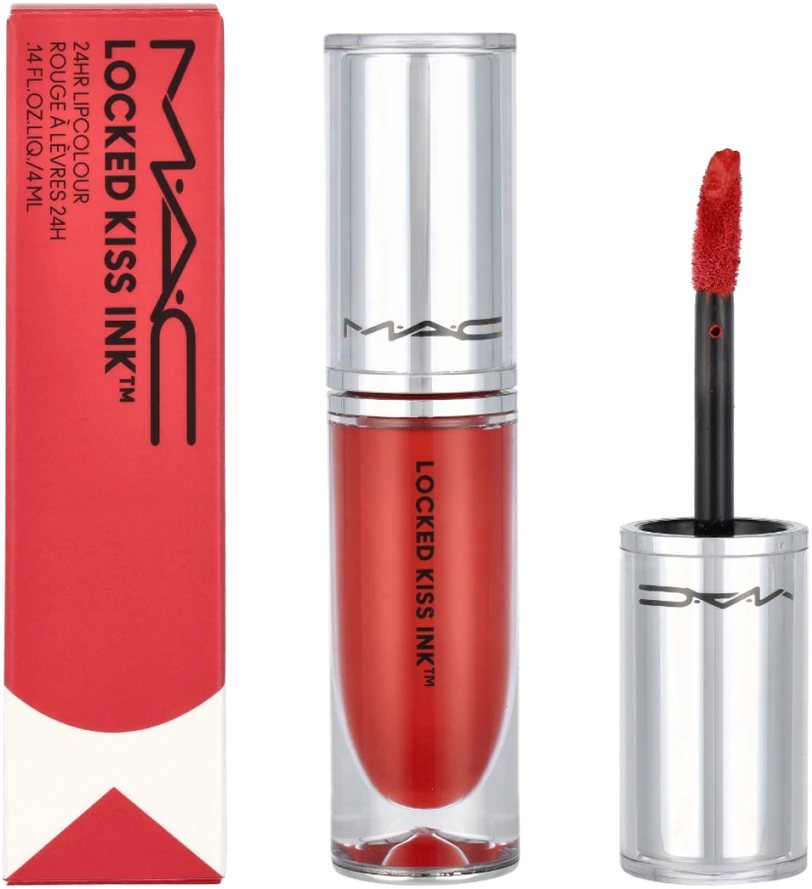 MAC Locked Kiss Ink 24HR skysti lūpų dažai #80 Doyenne, 4 ml