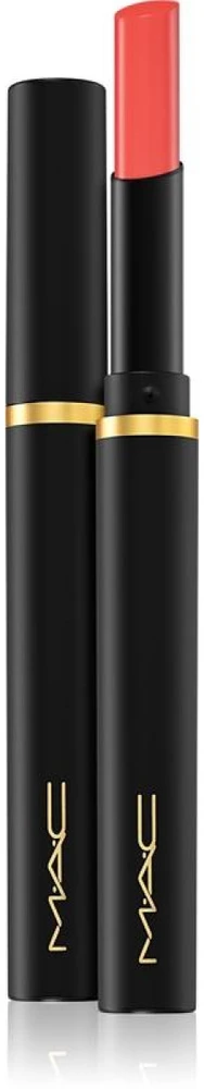 MAC Powder Kiss Velvet Blur Slim Lipstick drėkinamieji matiniai lūpų dažai, atspalvis: Sweet Cinnamon, 2 g
