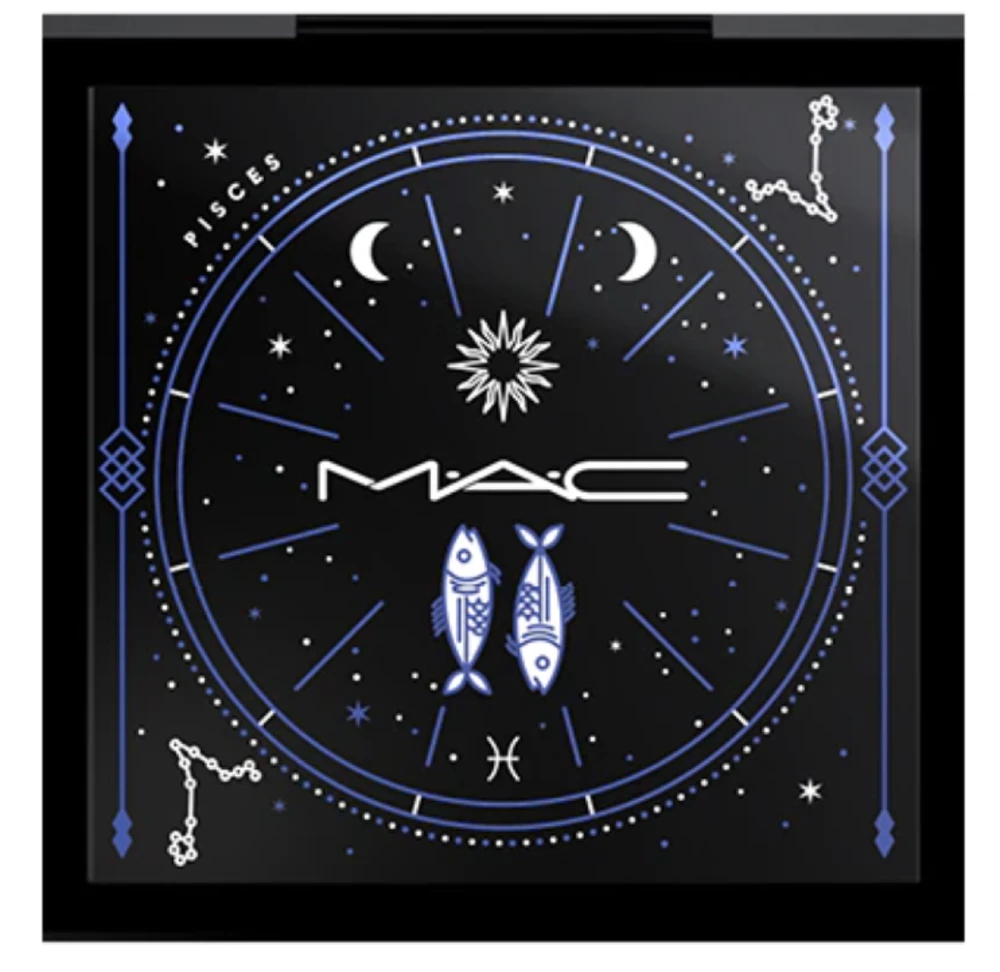 MAC Pro Colour tuščia plastikinė makiažo paletė „Pisces“ su 4 skylutėmis