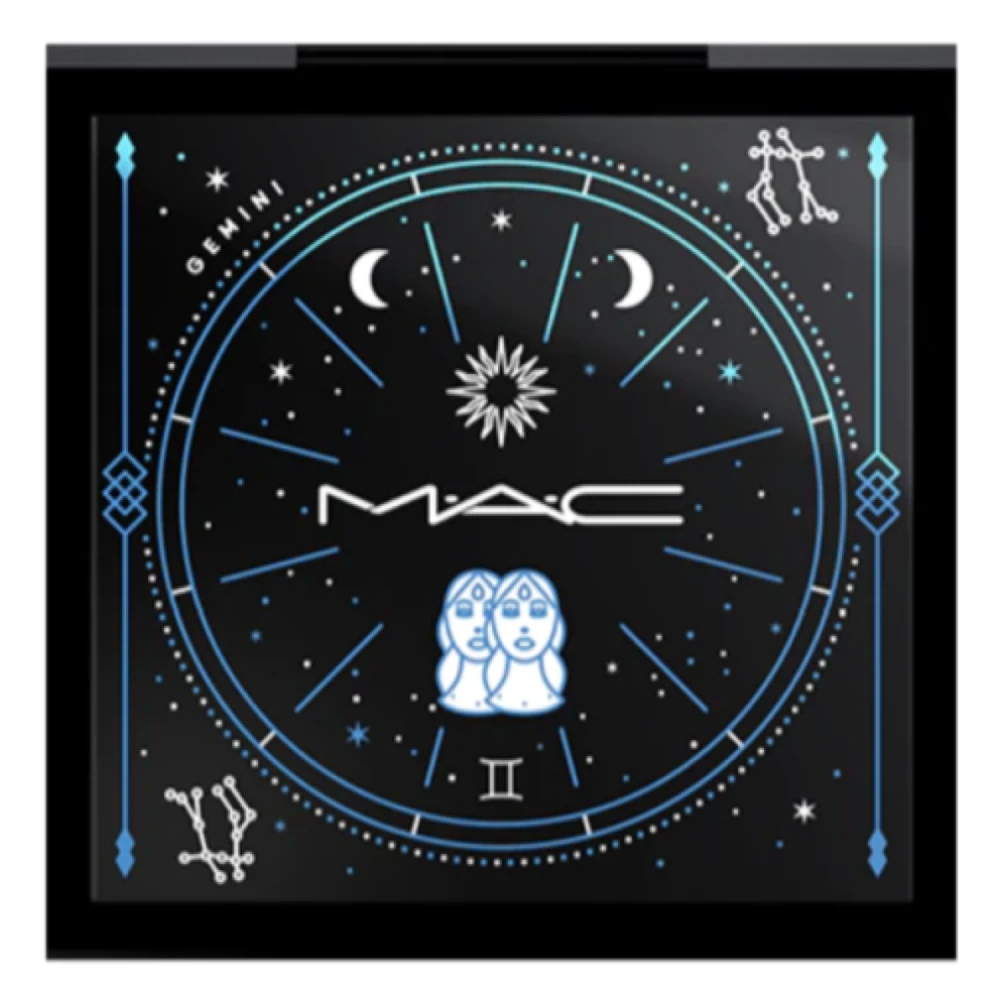 MAC Pro Colour tuščia plastikinė makiažo paletė Gemini su 4 skylutėmis