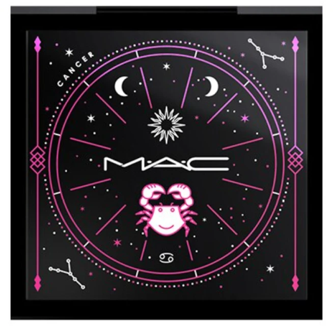 MAC Pro Colour tuščia plastikinė makiažo paletė „Cancer“ su 4 skylutėmis