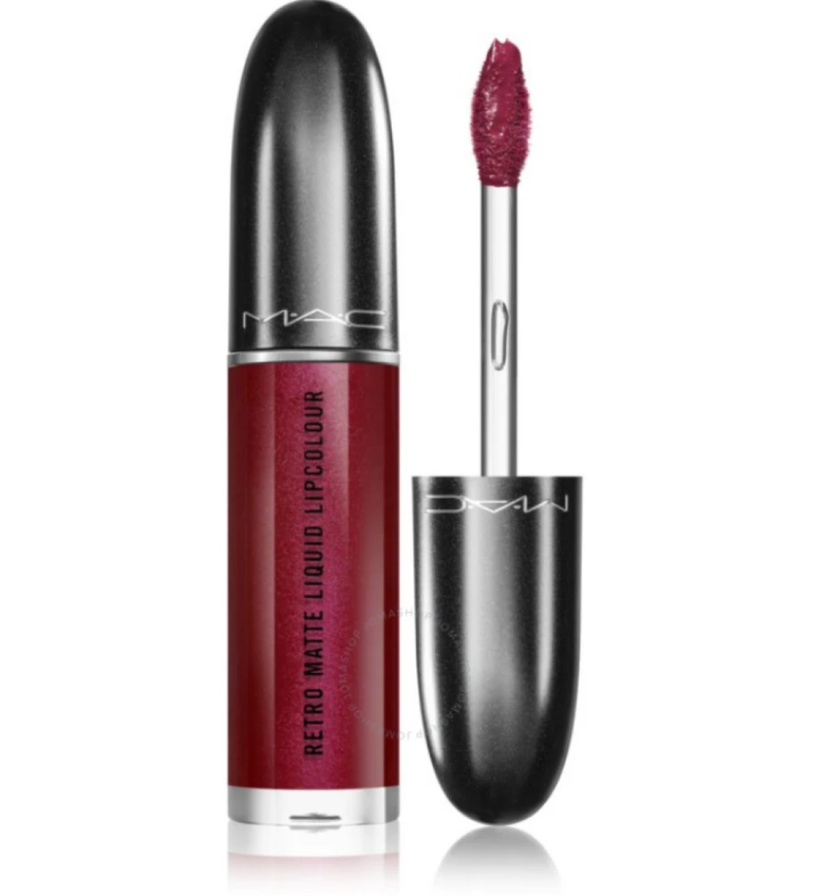 MAC Retro Matte skysti lūpų dažai 128 Crowned, 5 ml