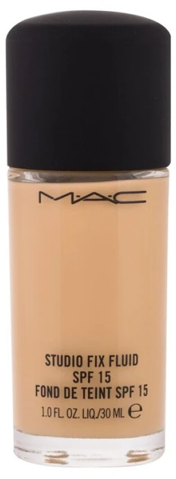 Matinis makiažo pagrindas MAC Studio Fix Fluid SPF 15 24HR Matte Foundation + Oil Control, spalva: NC35, 30 ml