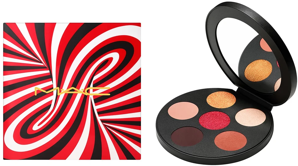 „MAC Surprise Eyes“ akių šešėlių paletė, šilta, 8,4 g