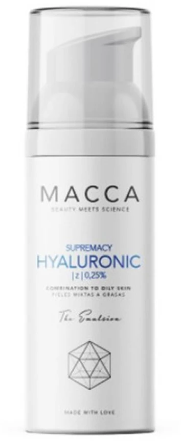 "Macca Supremacy" hialurono 0,25% emulsija 50ml