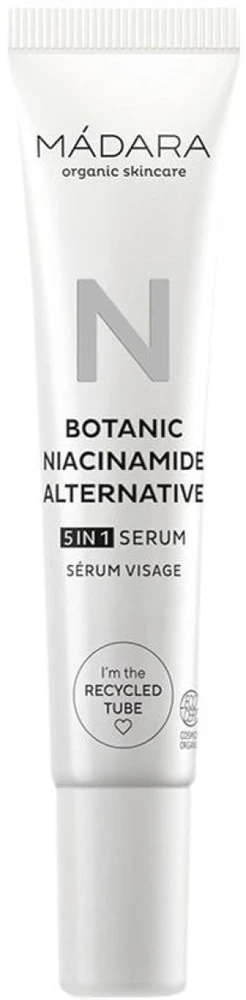 Madara Botanic Niacinamide Alternative 5 In 1 Serum veido serumas, 15 ml