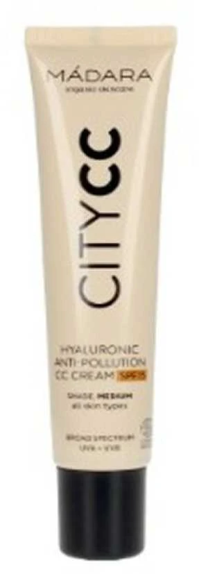 "Mádara CityCC Hyaluronic Anti-Pollution CC Kreminis Spf15 Medium CC kremas veidui 40 ml