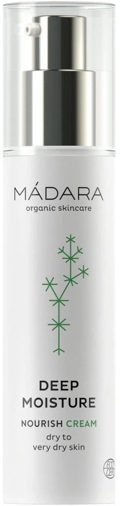Madara Deep Moisture Day Kreminis veido kremas, 50 ml