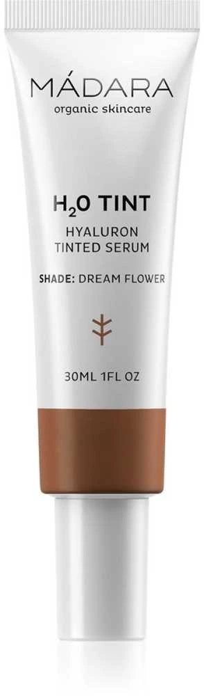 Madara H2O Tint Tinted Hyaluronic Serum atspalvį suteikiantis veido serumas, atspalvis: 5 Dream Flower, 30 ml