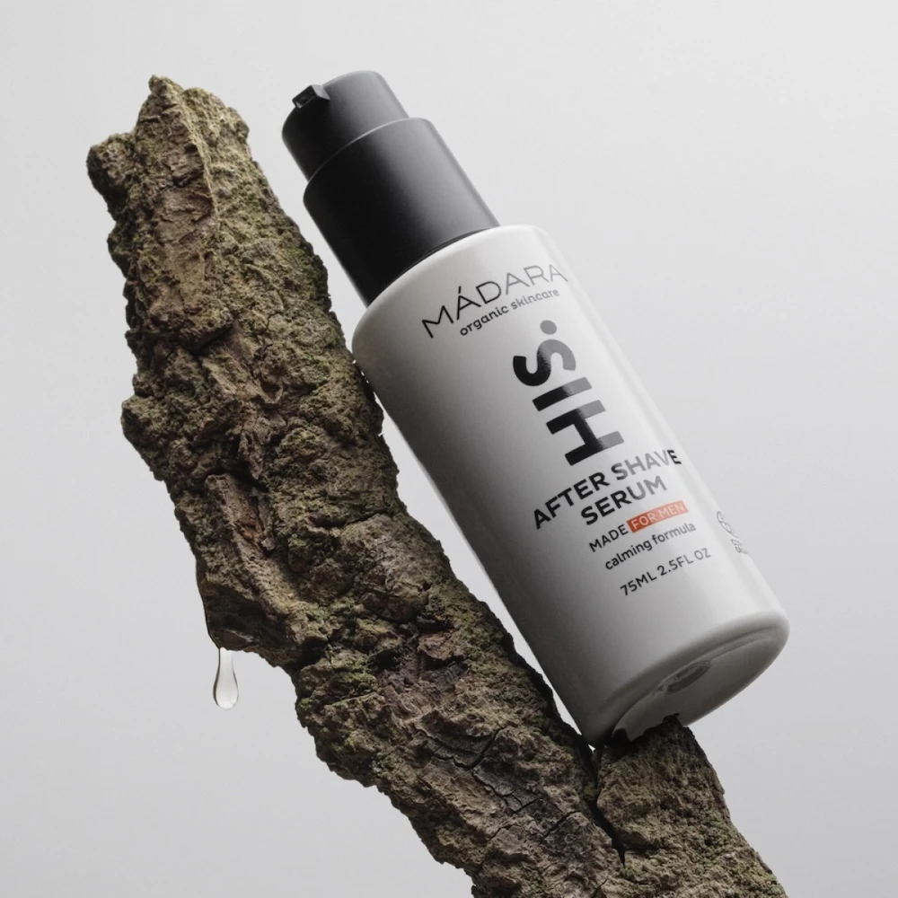 MÁDARA HIS After Shave Serum raminamasis serumas po skutimosi, 75 ml