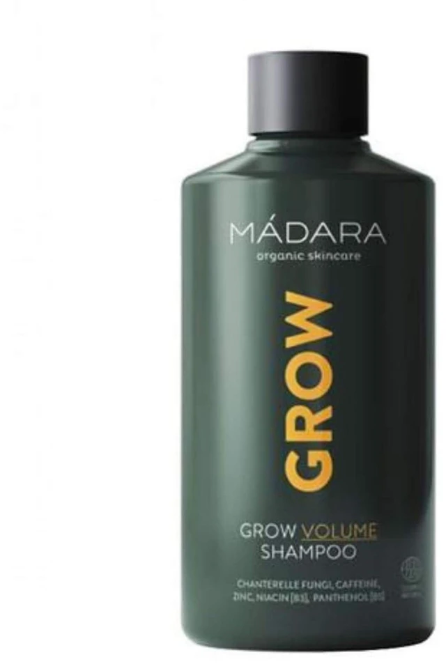 Mádara Madara Grow Volume Šampūnas plaukų apimtį didinantis šampūnas, 250 ml