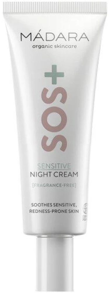 Mádara Madara Sos Sensitive glotninamasis naktinis kremas 70ml