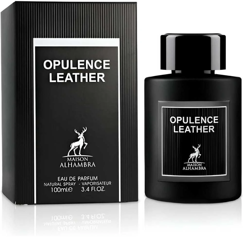Unisex kvepalai Maison Alhambra Amber & Leather EDP, 100 ml