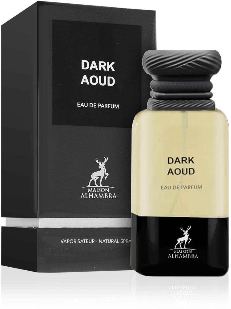 Maison Alhambra Dark Aoud (Woody Oud) EDP parfumuotas vanduo unisex, 80 ml