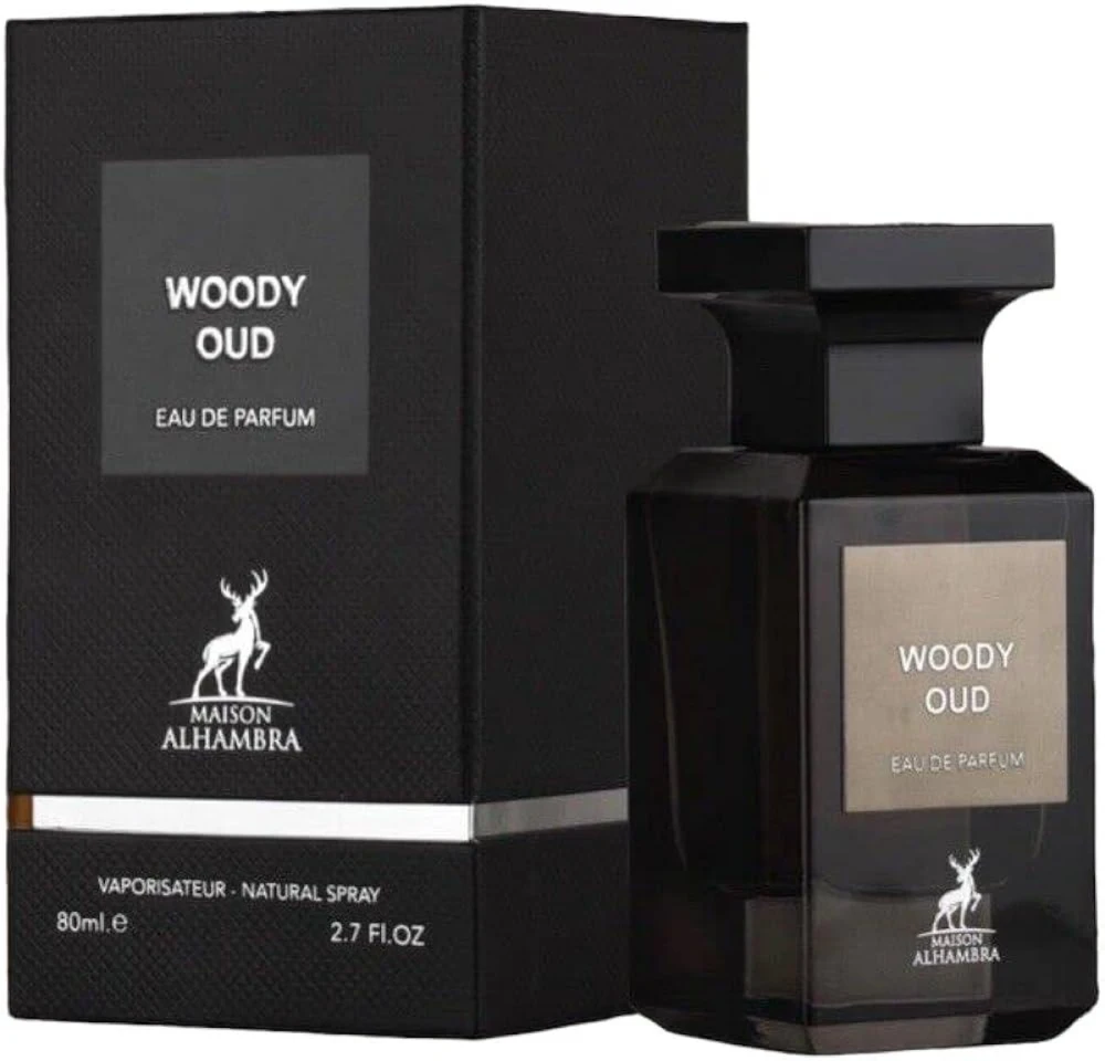 Maison Alhambra Dark Aoud (Woody Oud) EDP parfumuotas vanduo unisex, 80 ml