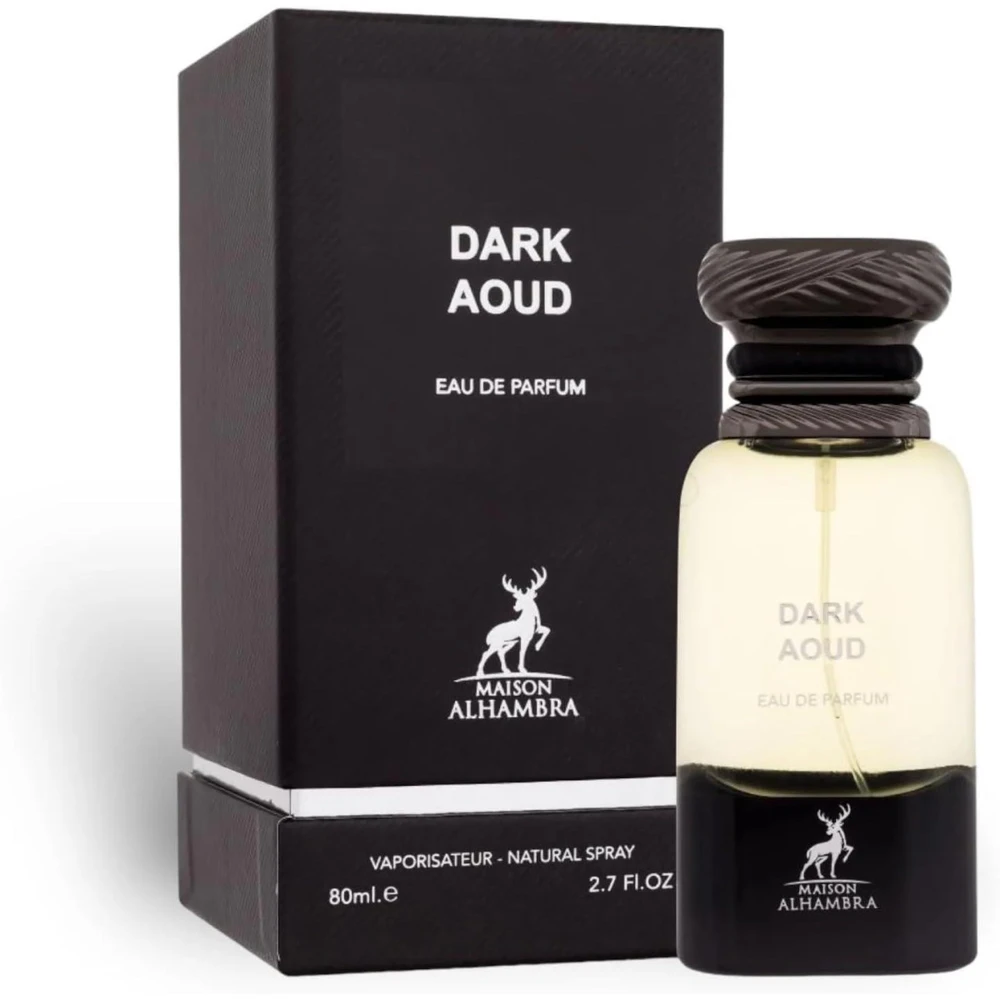Maison Alhambra Dark Aoud (Woody Oud) EDP parfumuotas vanduo unisex, 80 ml