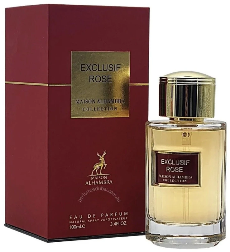 Maison Alhambra Exclusif Rose EDP parfumuotas vanduo moterims, 100 ml