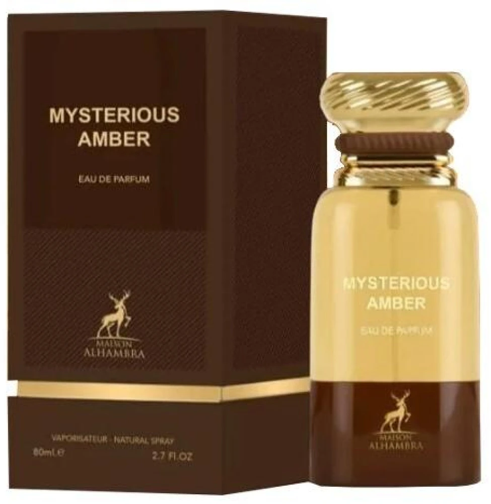 Maison Alhambra Mysterious Amber EDP parfumuotas vanduo unisex, 80 ml