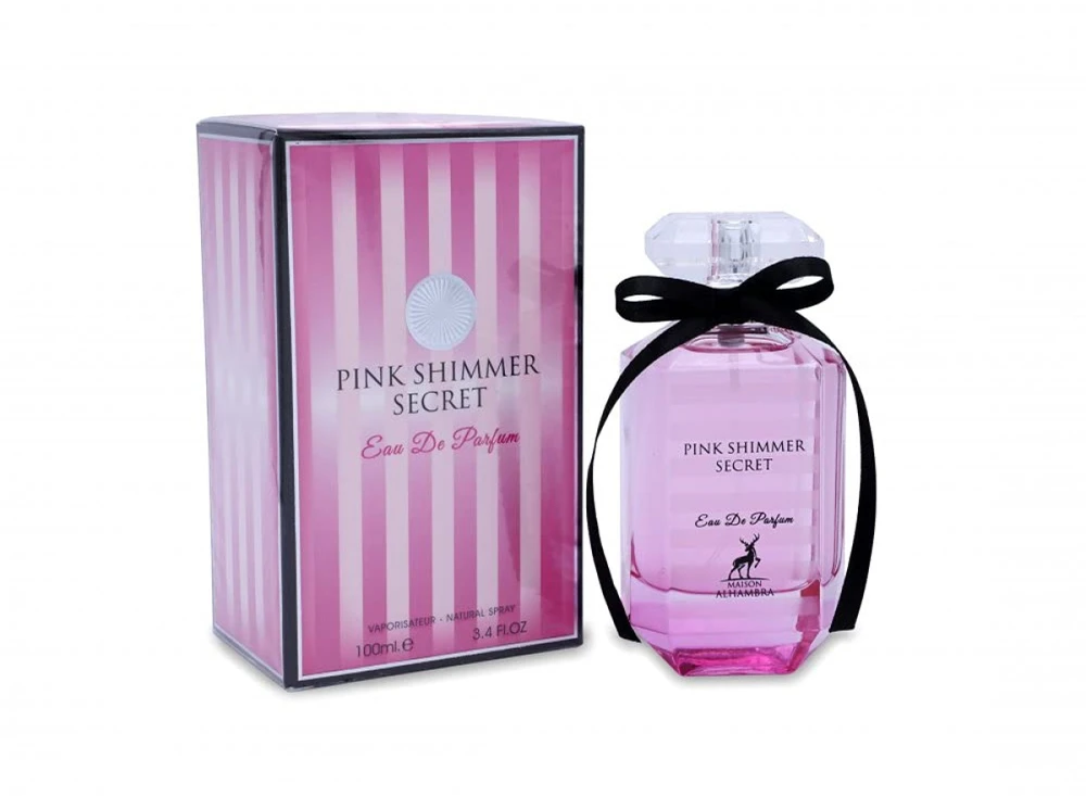 Maison Alhambra Rožinė Shimmer Secret EDP parfumuotas vanduo moterims, 100 ml