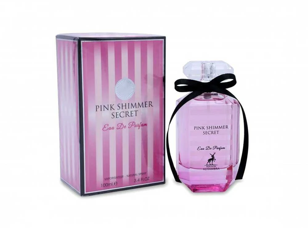 Maison Alhambra Rožinė Shimmer Secret EDP parfumuotas vanduo moterims, 100 ml