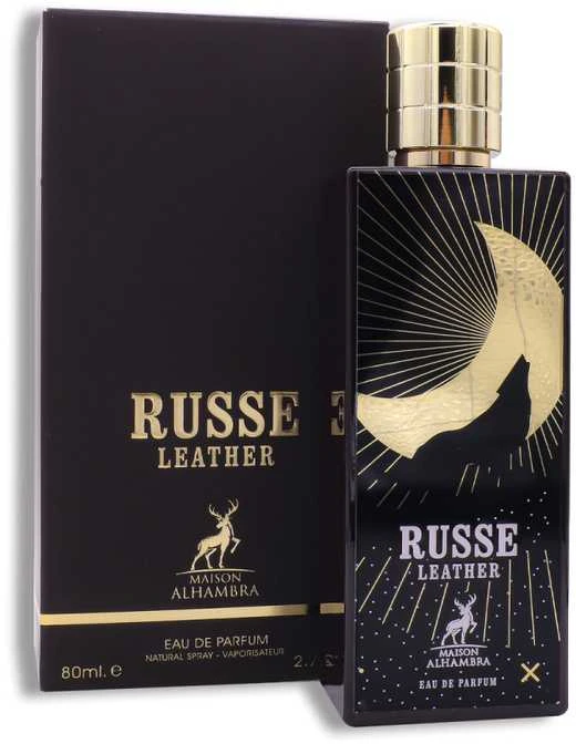 Maison Alhambra Russe Leather EDP parfumuotas vanduo unisex, 80 ml