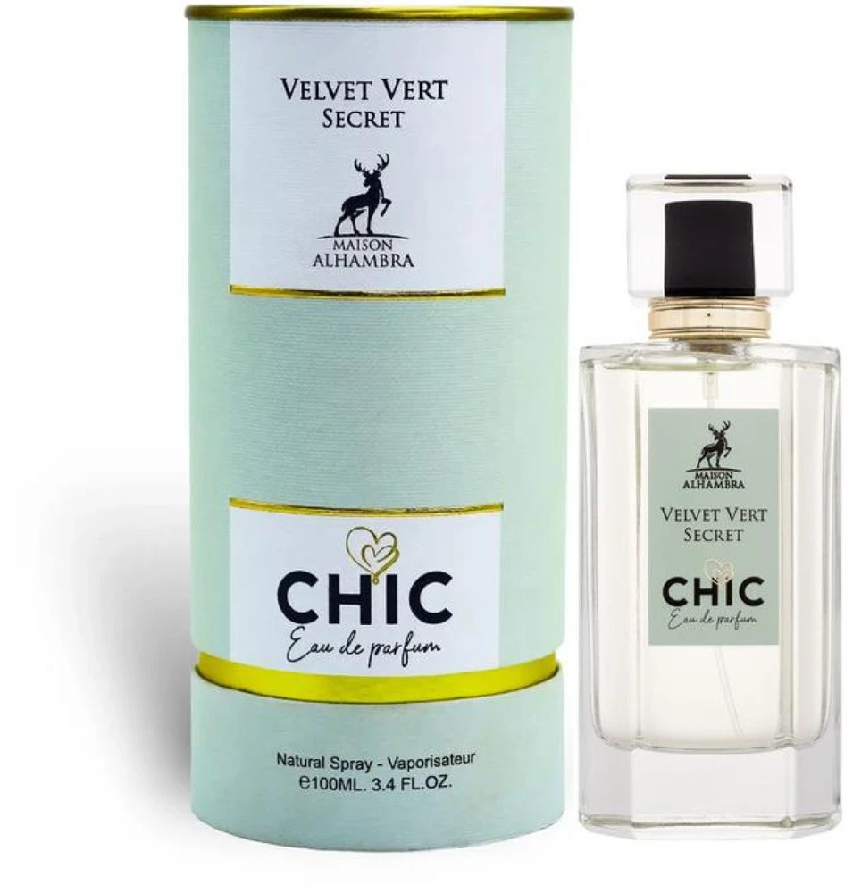 Maison AlHambra Velvet Vert Secret Chic EDP parfumuotas vanduo moterims, 100 ml