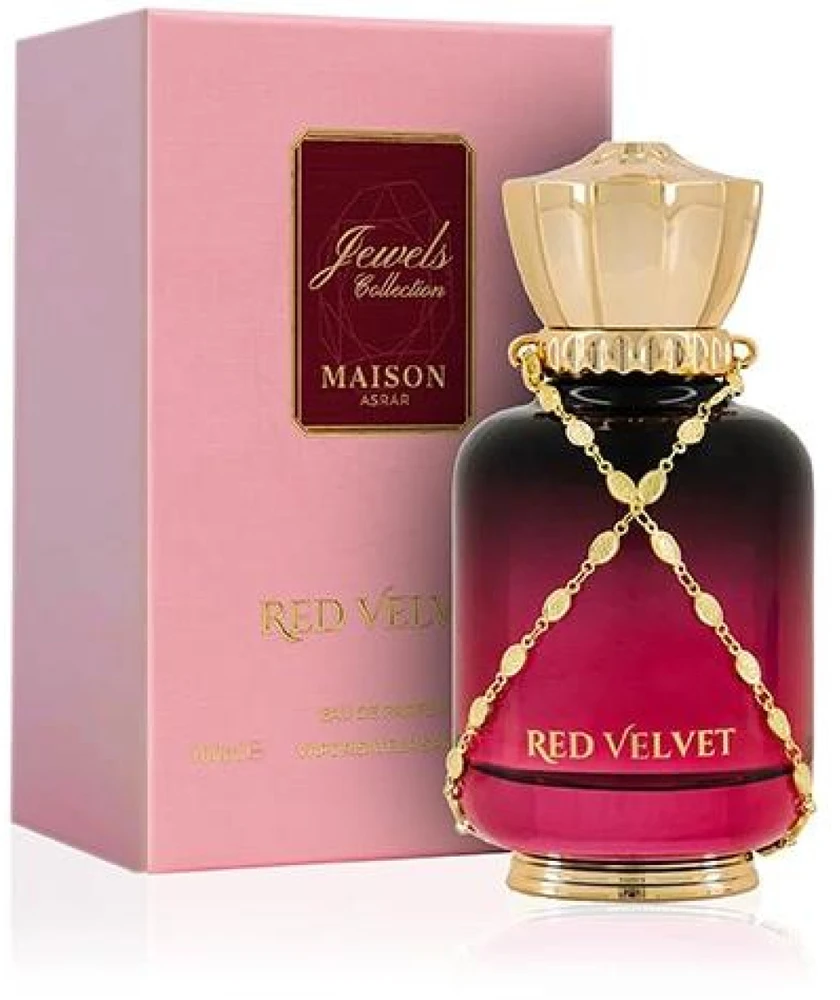 Maison Asrar Raudona Velvet EDP parfumuotas vanduo moterims, 100 ml