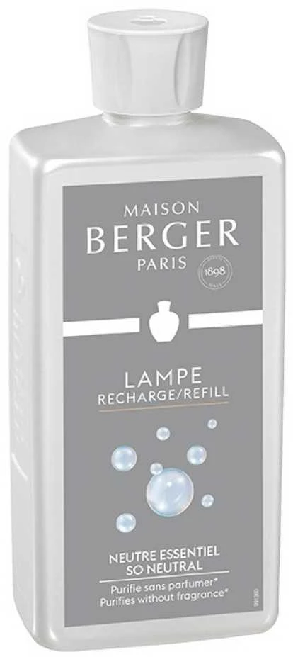 Maison Berger Paris Katalitinės lempos neutralioji įkrova Neutralusis mišinys So Neutral (Lampe RechargeRefill) 500 ml