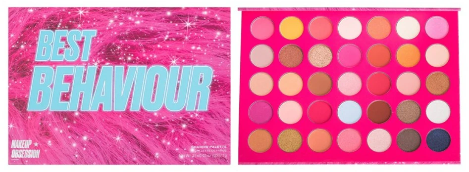 Makeup Obsession Best Behaviour Akių šešėliai moterims, 35 g
