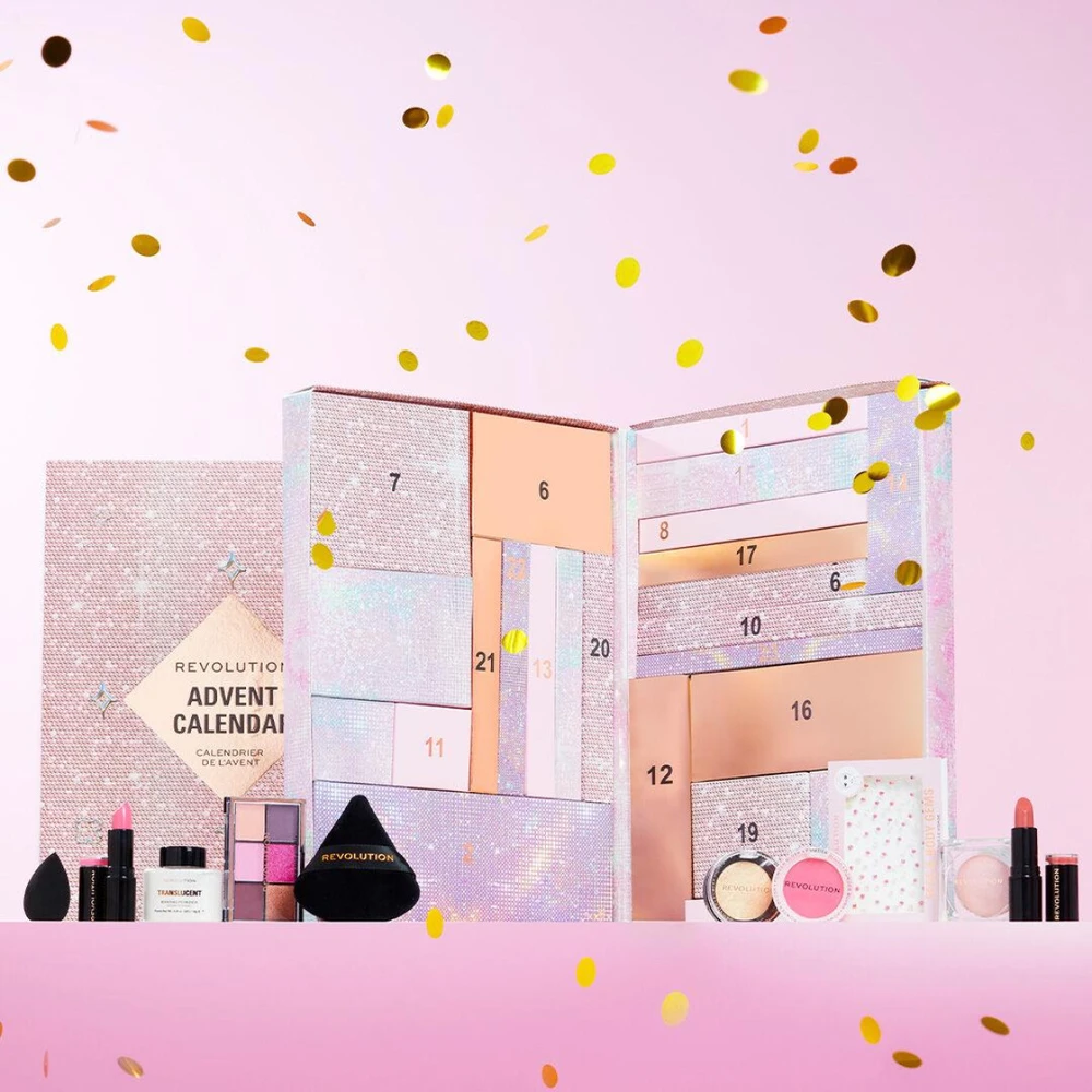 Makeup Revolution London Advent Calendar kosmetikos advento kalendorius