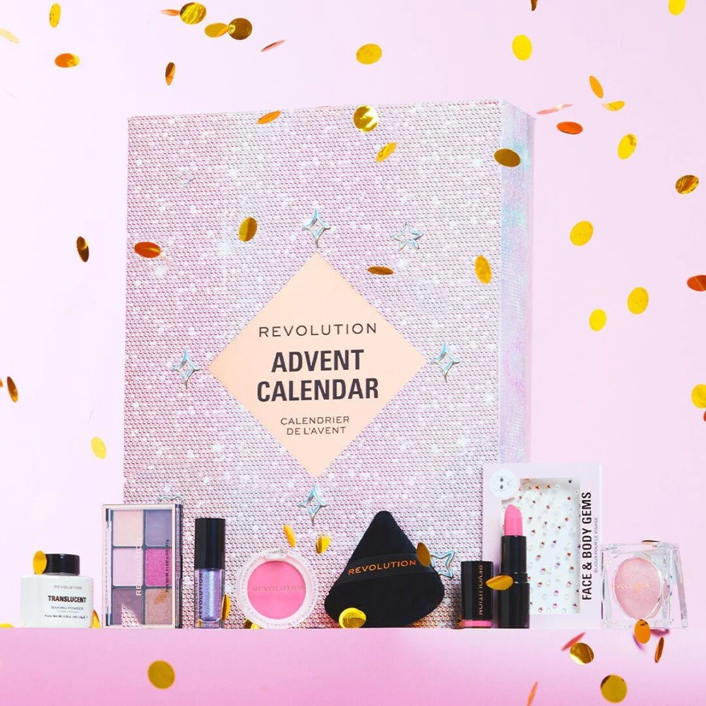 Makeup Revolution London Advent Calendar kosmetikos advento kalendorius