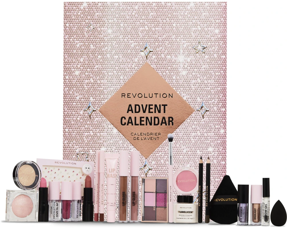 Makeup Revolution London Advent Calendar kosmetikos advento kalendorius