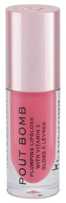 Makeup Revolution Pout Bomb lūpų blizgis, 4,6 ml, spalva - Peachy
