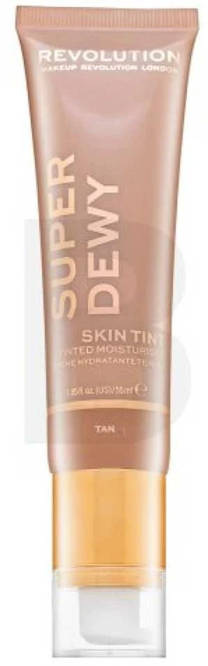 „Makeup Revolution Superdewy“ tonuotas drėkinamasis kremas su įdegiu, 55 ml