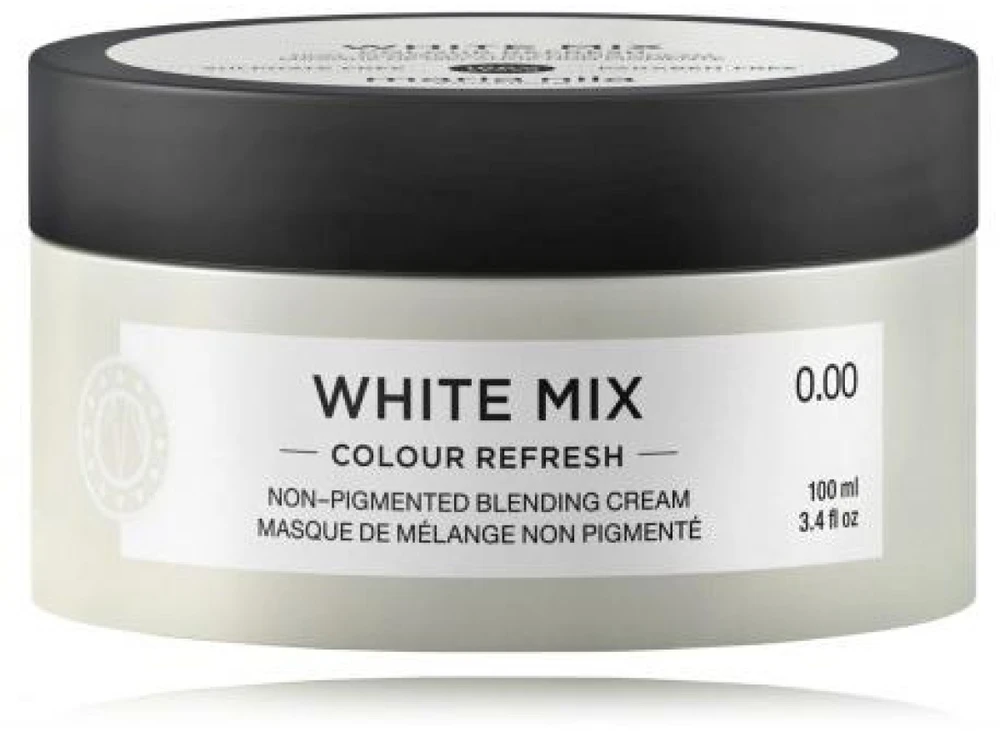 Maria Nila Colour Refresh Non-Permanent Baltas Mix maitinanti kaukė plaukams, 100 ml
