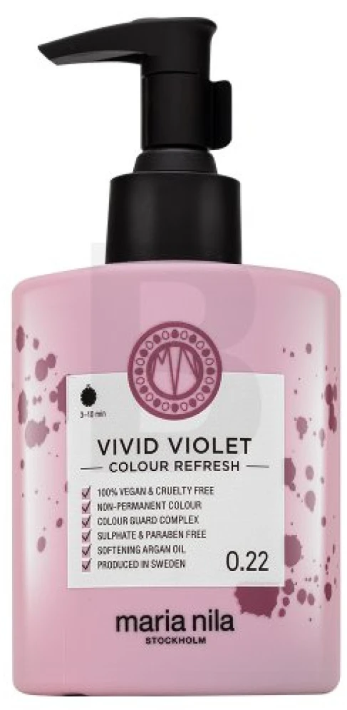 Maria Nila Colour Refresh ryškiai violetinė spalva, 300 ml