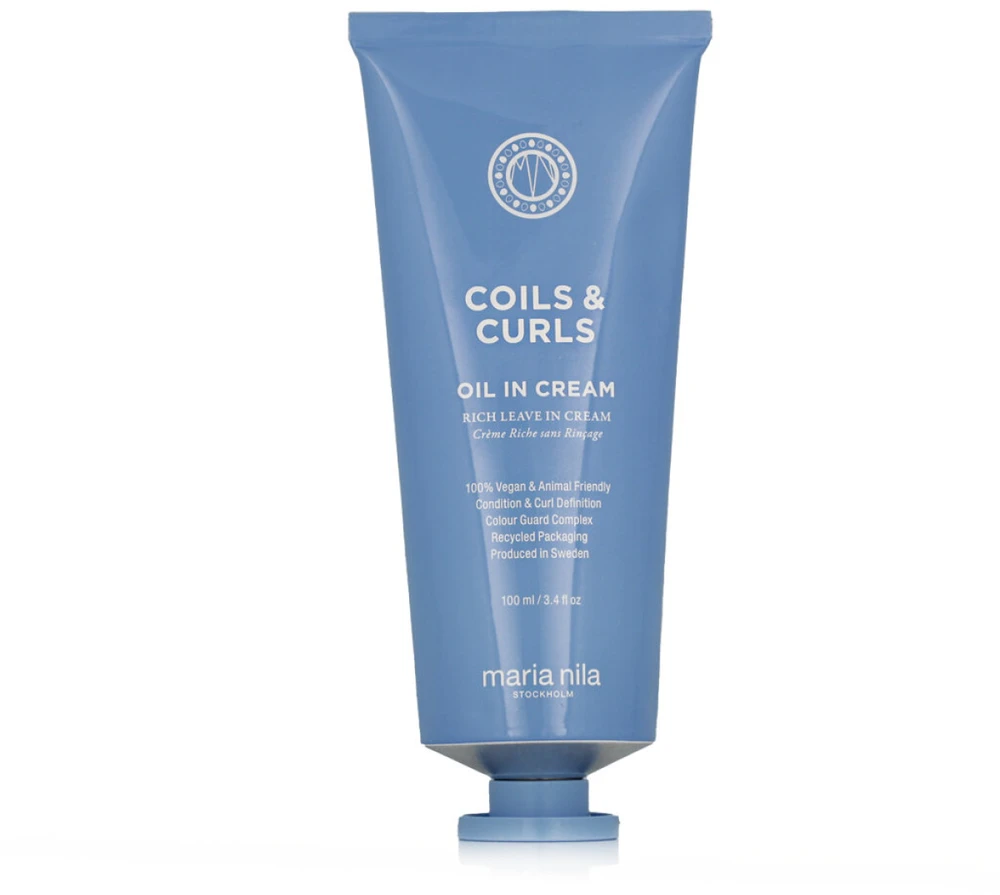 Maria Nila Kremas garbanotiems ir banguotiems plaukams "Coils - Curls" (Oil-In-Kreminis) 100 ml