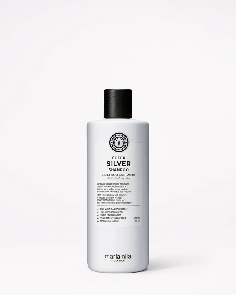 Maria Nila Sheer Sidabrinis Šampūnas, 350 ml