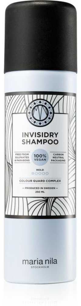 Maria Nila Style & Finish Invisidry Šampūnas sausas šampūnas tamsiems plaukams, 250 ml