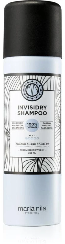 Maria Nila Style & Finish Invisidry Šampūnas sausas šampūnas tamsiems plaukams, 250 ml