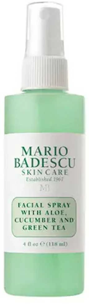 Mario Badescu Facial Purškiklis With Aloe, Cucumber And Žalias Tea žvalumo suteikiantis veido purškiklis, 118 ml