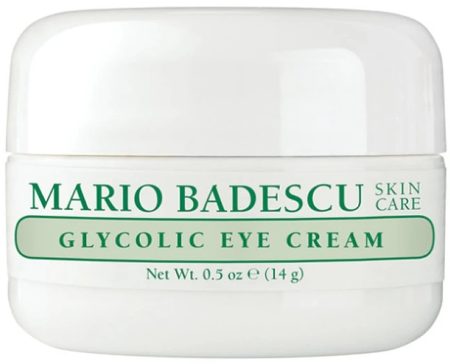 Mario Badescu Glycolic Paakių kremas naktinis kremas paakiams su glikolio rūgštimi, 14 g