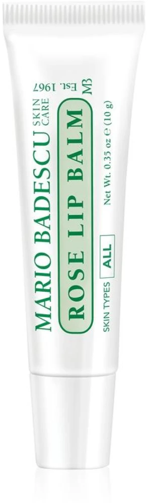 Mario Badescu Rose Lūpų balzamas maitinantis lūpų balzamas, 10 g