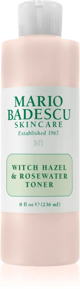 Mario Badescu Witch Hazel & Rosewater Toneris valomasis tonikas su rožių vandeniu, 236 ml