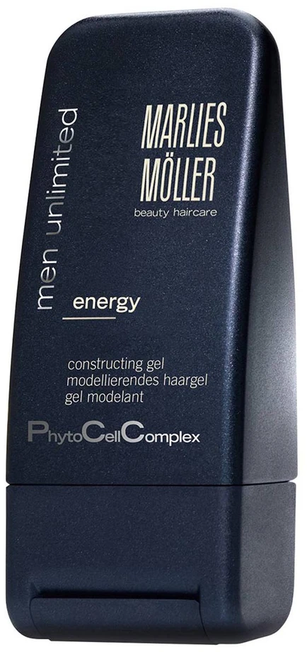 "Marlies Moller Men Unlimited Constructing Gel" plaukų formavimo gelis vyrams100ml